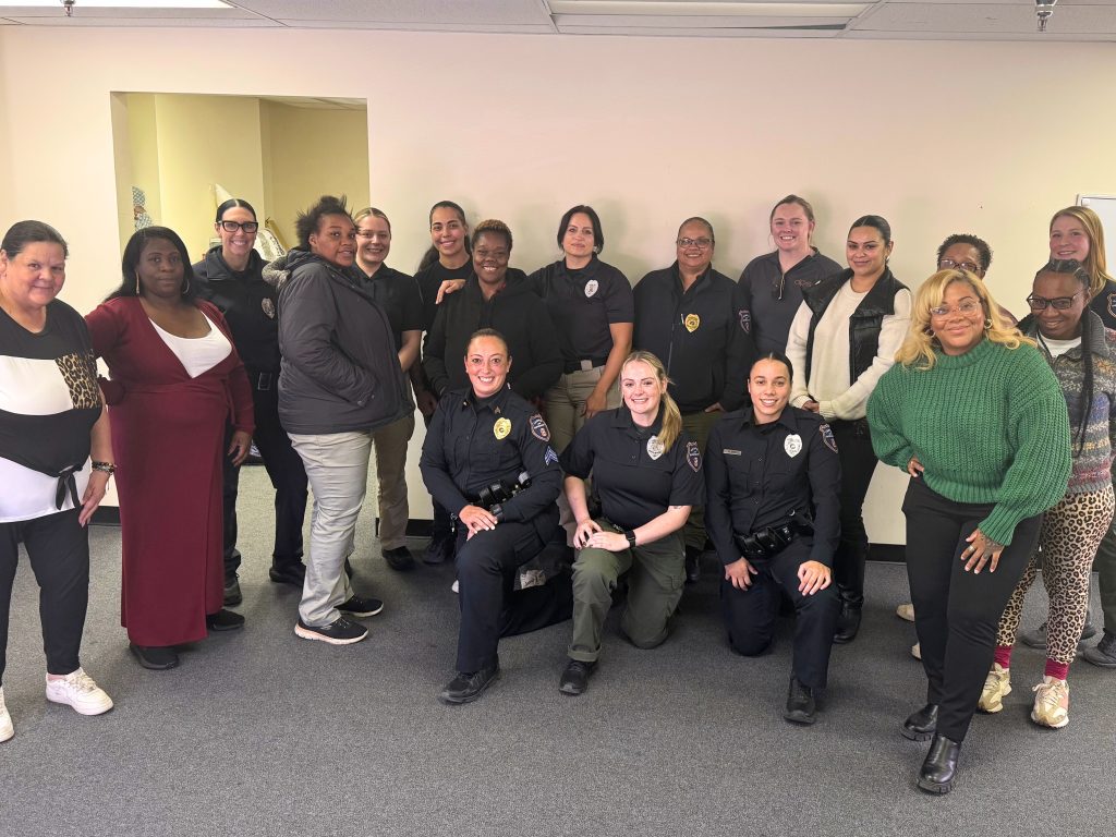 DPS' Women in Law Enforcement Peer Mentor Group with members of the House of Pslams 23, Inc.